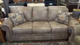 Ashley Furniture Larkinhurst Earth Couch amp Loveseat Review [upl. by Amaso]