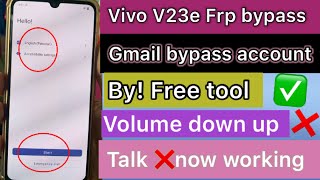 vivo v23e frp bypass android 13 vivo v23e frp bypass reset option not working frpbypass v23e frp [upl. by Meyers]