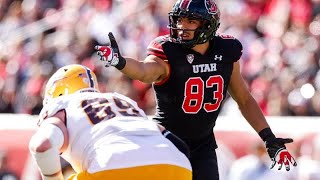 Jonah Elliss  Defensive End  Utah  2023 Highlights  2024 NFL Draft [upl. by Syman]