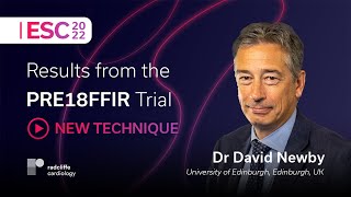 ESC 2022 The PRE18FFIR Trial 18FNaF PET for Vulnerable Coronary Plaque imaging After MI [upl. by Assetal]