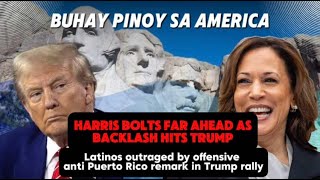 Harris sprints ahead Trump saddled by endorsers gaffe [upl. by Ferwerda]