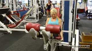 WWE Dana Brooke  Ashley Sebera  Leg Workouts [upl. by Iny]