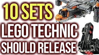 10 Sets LEGO Technic Should Release [upl. by Vivle]