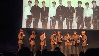 GOLDEN CHILD Grand America Tour in Houston  Talking Ment 4 raffle [upl. by Enilatan]