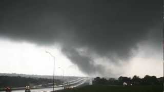 Multiplevortex tornado in Arlington TX [upl. by Rauscher328]