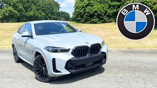 2025 BMW X6 xDrive40i POV Start Up Test Drive Walkaround and Review [upl. by Rairb]