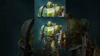 CUSTOM CHAOS NURGLE CUSTOMIZATION COLOUR SCHEME  Warhammer 40K Spacemarine 2 nurgle chaos 40k [upl. by Aicile]