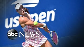 Tennis association apologizes in female players shirt flap [upl. by Dalis]