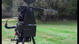 Gladiator II Paintball Sentry Gun [upl. by Enyallij796]