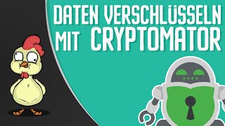 Digitale Selbstverteidigung 24 Schütze Deine Daten mit CRYPTOMATOR [upl. by Jala]