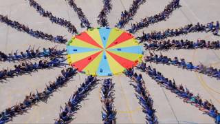 Lipdub CEIP La Guindalera DESLUMBRA AZUL [upl. by Burrell]