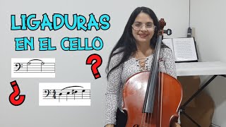 COMO TOCAR NOTAS LIGADAS EN EL CELLO  QUE SON LAS LIGADURAS Y TIPOS  TUTORIAL PARA PRINCIPIANTES [upl. by Manson479]