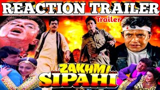 Zakhmi Sipahi 1995  Trailer Reaction  Mithun Chakraborty amp Om Puri  Full Action Hindi Drama [upl. by Loferski417]