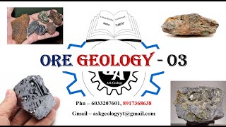 ORE GEOLOGY CROSS REFERRED WITH STRATIGRAPHY03  VIMP [upl. by Leciram679]