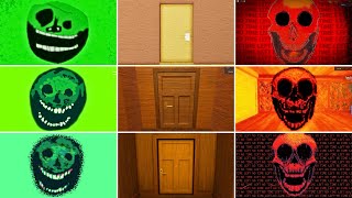 DOORS The Backdoor VS 8 Different BACKDOOR games  ALL JUMPSCARES  ROBLOX [upl. by Noyad]