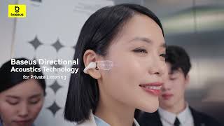 Baseus Bass 15 Clip OpenEar TWS Earphones With Simple charging cable TypeC 3A 03m [upl. by Ellehciram]