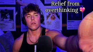 ASMR sleep relief from overactive mind OCD rumination racing thoughts anxiety 💗 [upl. by Svend]