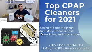 Top CPAP Cleaners of 2021  The Safest and Most Effective [upl. by Mahmud]