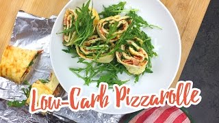 LowCarb Pizzarolle  Essen ohne Kohlenhydrate [upl. by Ellard916]