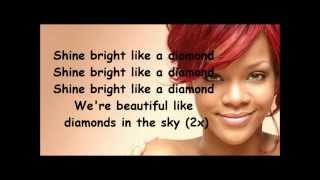 Rihanna Diamonds lyrics [upl. by Frieder]