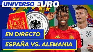 ESPAÑA vs ALEMANIA EN VIVO  EUROCOPA 2024 EN DIRECTO hoy CUARTOS de la EURO 2024 [upl. by Ahs808]