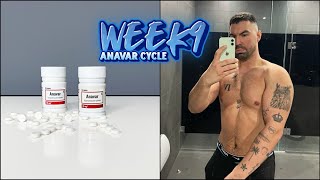 WEEK 9 ANAVAR ONLY CYCLE RESULTS IVE NOTICED  LEARNED ON 40MG ANAVAR PART 1 [upl. by Kreitman]