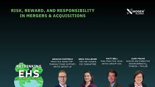 Risk Reward and Responsibility in Mergers amp Acquisitions [upl. by Midge6]