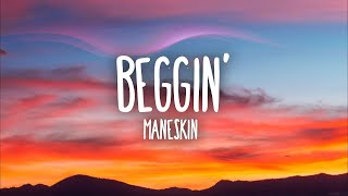 Måneskin Beggin Lyrics Testo [upl. by Harahs]