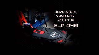 Multifunction Jump Starter ELP A40 [upl. by Wendelina360]