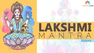 POWERFUL WEALTH MANTRA  Lakshmi Mantra  Mantra Meditation Music [upl. by Wendt]