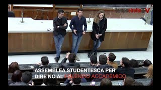 Assemblea studentesca per dire no al silenzioaccademico [upl. by Zampardi]