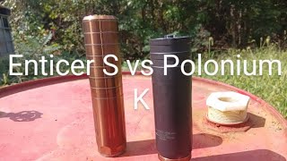 Suppressor tests Diligent Defense Enticer S vs Otter Creek Labs Polonium K [upl. by Ziwot471]