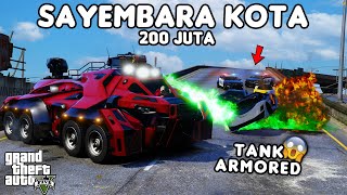 SAYEMBARA 200 JUTA PAKE TANK ARMOR API  GTA 5 ROLEPLAY [upl. by Rdnaskela]