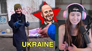 Slav Girl Reacts To Bald And Bankrupt in Ukraine [upl. by Adigirb49]