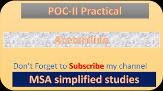 Synthesis of Acetanilide from Aniline [upl. by Sucramd]