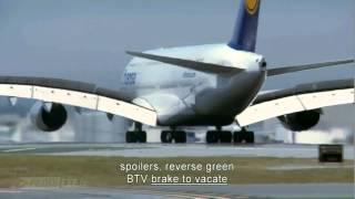 Airbus A380 Full Instrumental Approach HD [upl. by Peter147]