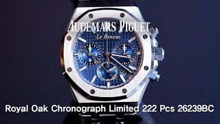 Audemars Piguet Royal Oak Chronograph 41 Limited 222 26239BCOO1220BC01  Eleven Eleven NY 1111NY [upl. by Berlyn]