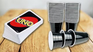 UNO TANGERA Trinkspiel  Spielregeln TV Spielanleitung Deutsch  MATTEL GAMES [upl. by Aihsetan799]