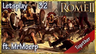 LPT  Rome 2 Total War Sparta HD  sehr schwer  Der Hellenenbund 32 [upl. by Airlee]