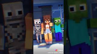 Toobizz Minecraft by Tiktok school monster [upl. by Friday]