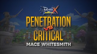 ROX  Critital vs Penetration  Mace  Shield  Damage Comparison [upl. by Cotsen]