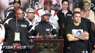 Mayweather vs Maidana full post fight press conference video [upl. by Briny127]