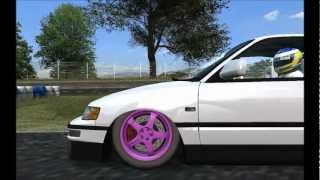 JampB Honda CRX IVT LR WORKS MODS [upl. by Ahsoyek814]