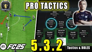 UNBEATEN PROs THE BEST META 532 Custom Tactics  EAFC 25 [upl. by Iden30]