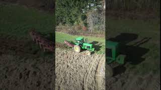 Moldboard Plowing Fall Tillage [upl. by Ranite]