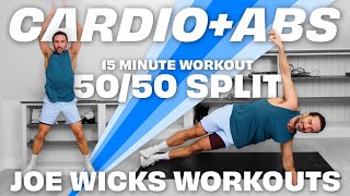 15 MINUTE CARDIO amp ABS WORKOUT  Joe Wicks Workouts [upl. by Dolly]