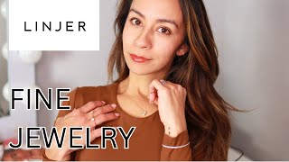 MY EXPERIENCE WITH LINJER JEWELRY  FINE JEWELRY HONEST REVIEW  ad [upl. by Immac]