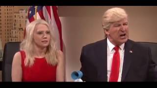 SNL takes aim at Donald Trumps love of Twitter [upl. by Francie564]