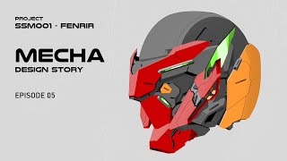 Episode 05  Final Design story  Project FENRIR  How to design a mecha from cratch [upl. by Lednor]