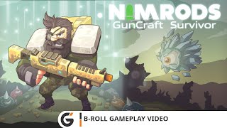 NIMRODS GunCraft Survivor  BRoll Gameplay video [upl. by Gnouc]